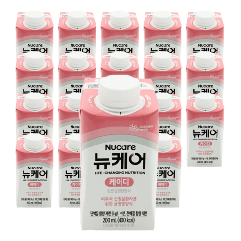 뉴케어 케이디 비투석 신장질환자 영양식 200ml, 20개 솔직 후기 | 실사용자 리뷰 분석 썸네일