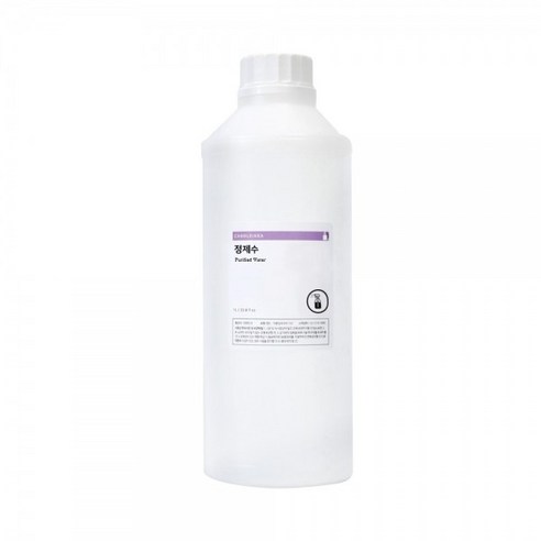 [캔들이케아] 정제수 천연 비누 화장품만들기 재료, 1000ml, 1개