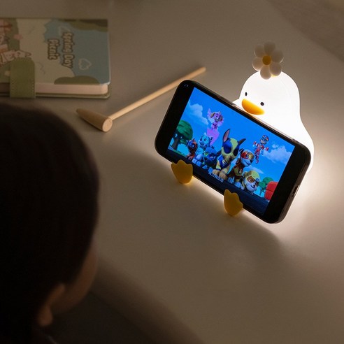 윰스모르 플라워덕 LED 무드등: 당신의 밤을 밝히는 특별한 친구