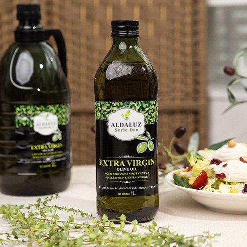 알다루즈 엑스트라버진 압착 올리브오일로 집밥의 풍미와 건강을 더하세요.