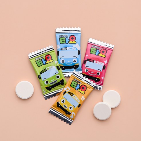 위클 뽀로로 핑크퐁 아기상어 타요 비타민 CD 아연 혼합 캔디 180정,... 실사용 후기 | 효과 있을까? - 상품 이미지 2