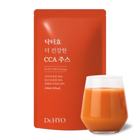 닥터효 건강한 CCA주스 1박스 150ml, 20개 실사용 후기 | 효과 있을까? - 상품 이미지 1