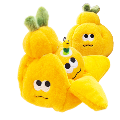 휘뚜마뚜 깜짝 까지는 오렌지 감귤 한라봉 프로포즈 인형, 1개, 주황색, 14cm