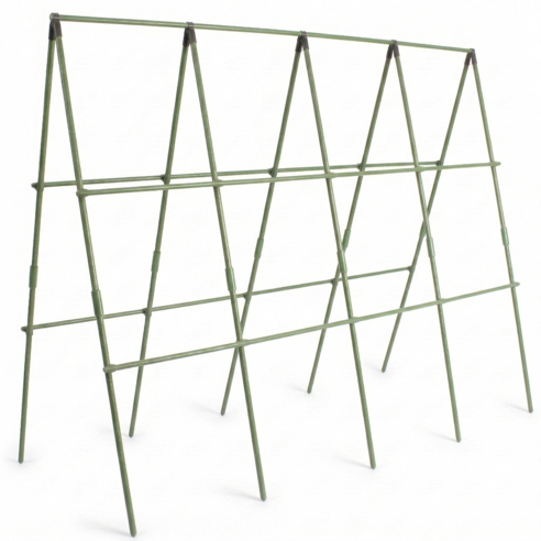 (텃밭 지지대 키트) 식물지지대 오이 토마토 넝쿨 화초 지주대, 16mm, L180cm x H180cm, 1개