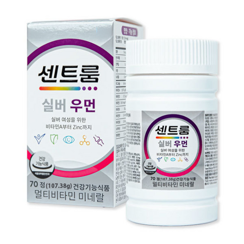 센트룸 한국화이자제약 센트룸 실버 포 우먼 멀티비타민 미네랄 70정, 1... 맛있게 먹은 솔직 후기 썸네일