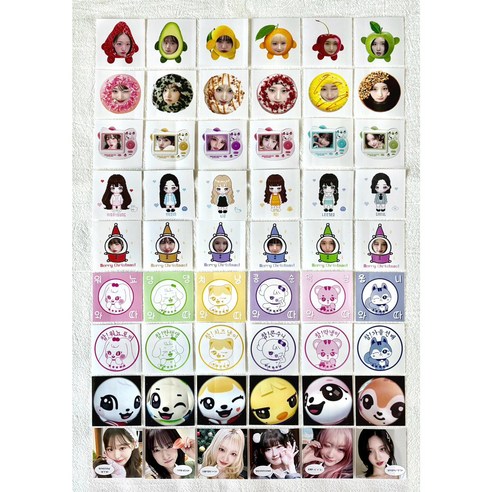 아이브 도무송 랜덤박스 프리쿠라 마트찌라시 총175장 이미지 3