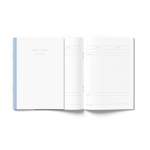컬러미블루 따옴 스터디 플래너 (1개월용), 클래식버전 (타임테이블X), 3권