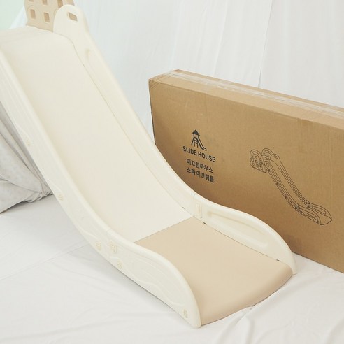 미끄럼하우스 소파 거치형 아기 미끄럼틀 이미지 2