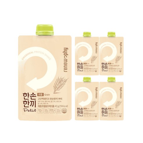 한손한끼 프로틴 단백질 쉐이크 곡물맛