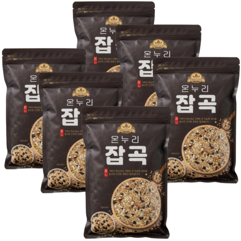 [온누리잡곡] 혼합잡곡 17곡 슈퍼곡물 혼합곡 병아이콩 귀리 잡곡쌀, 1개, 500g