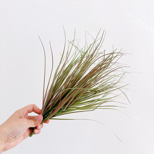 [해피인어스] 인조 풀 조화 식물인테리어, 5개, 30cm 로즈브라운