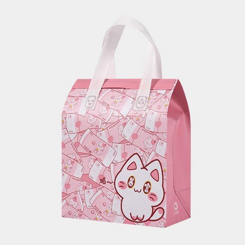 이홈베이킹 고양이 테이크아웃 보냉백 3종 택1, 혼합색상, 1개
