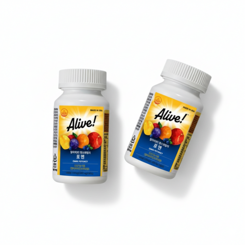 얼라이브 정품 원스데일리 포 맨 멀티비타민, 80정, 1개