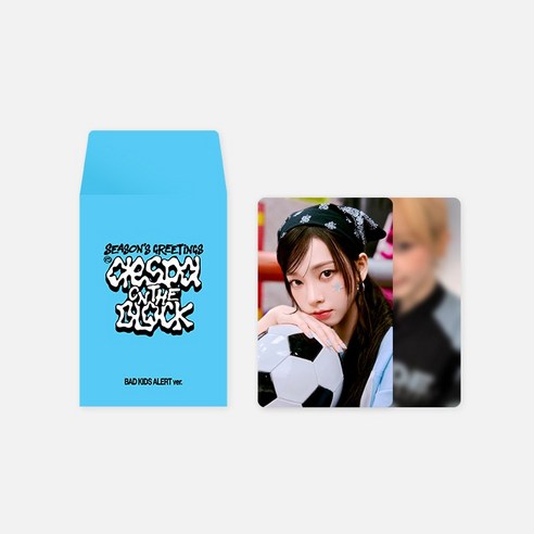 에스파 2025 시즌그리팅 랜덤 트레이딩카드 A버전 공식 굿즈 정품 포토카드