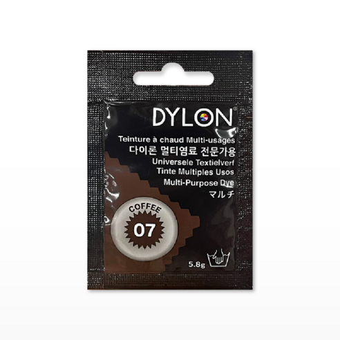 DYLON 다이론 멀티염료 옷염색, 07 커피