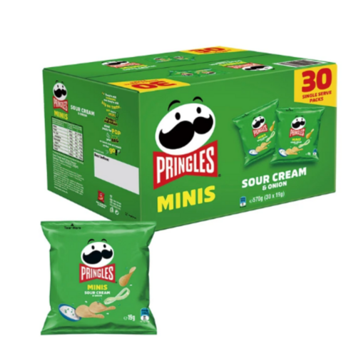프링글스 미니 사워크림 & 어니언, 570g, 1개