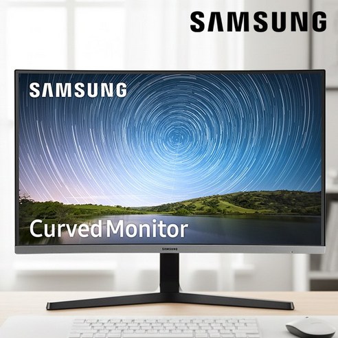 삼성전자 75Hz 인피니티 디자인 커브드 모니터, 80.1cm, C32R500