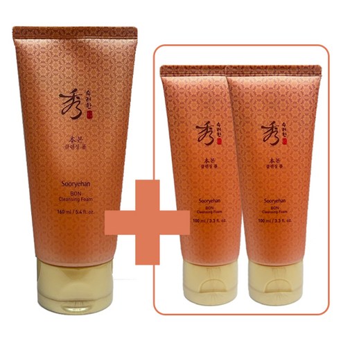 수려한 본 클렌징 폼 160ml+증정 수려한 본 클렌징 폼 100mlX2... 솔직 후기 | 실사용자 리뷰 분석 썸네일