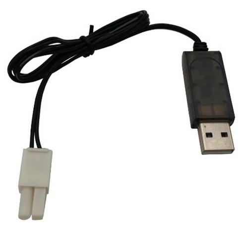 올칩 6V EL2P USB충전기 리튬 배터리용 RC카 드론 보트 장난감 호환 케이블, 1개, (EL2P) 6V USB충전기