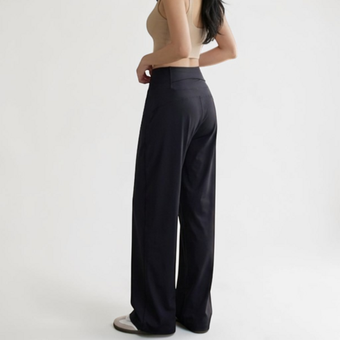 마린웨이브 폰주머니 일체형 와이드 핏 레깅스 요가 팬츠 바지 운동러 솔직 후기 | 실사용 리뷰 - 상품 이미지 1