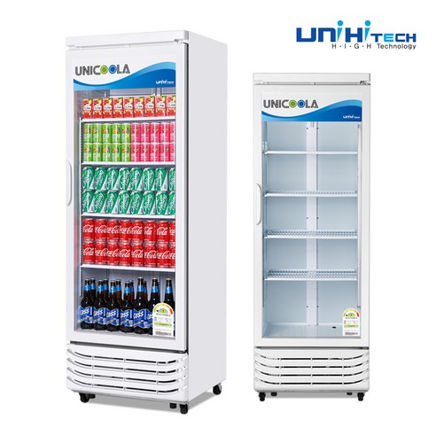 업소용 음료수 술냉장고 UNI-D465RF 화이트/블랙 420L 개봉기 | 실사용 후기 - 상품 이미지 1