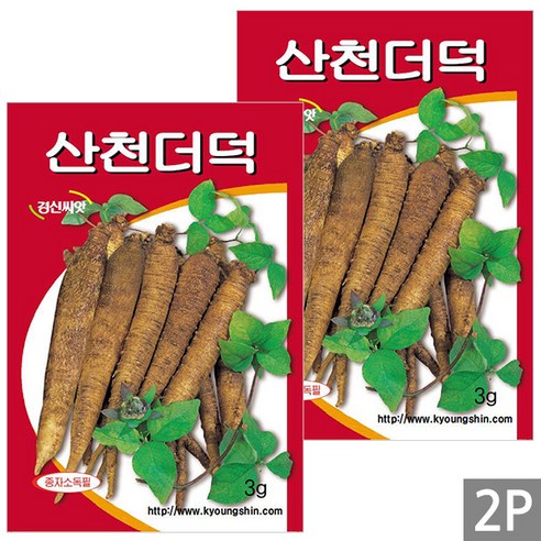 세인화분 국산 산천 더덕 3g - 씨 씨앗 더덕씨 더덕씨앗, 2개