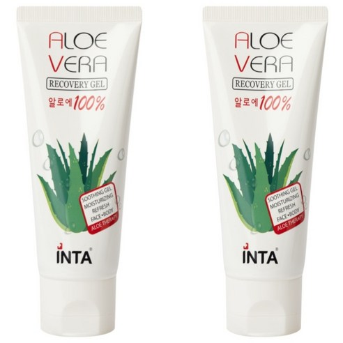 인타 100% 알로에베라리커버리겔 120g 솔직 후기 | 피부 타입별 분석 - 상품 이미지 1