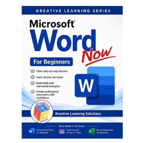(영문도서)Microsoft Word Now for Beginners Paperback, Independently Published, English, 9798278489542