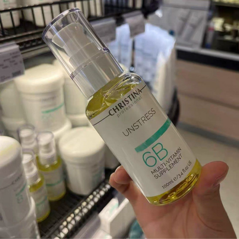 CHRISTINA Unstress 6B 綜合維他命補充劑100ml, 1個- 精華| 酷澎
