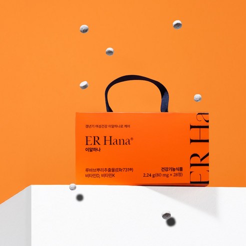 이알하나 ERr731 여성 갱년기 영양제 후기 분석 - 4개 세트 구성 이미지