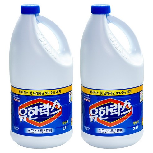 유한락스 레귤러, 3.5L, 2개