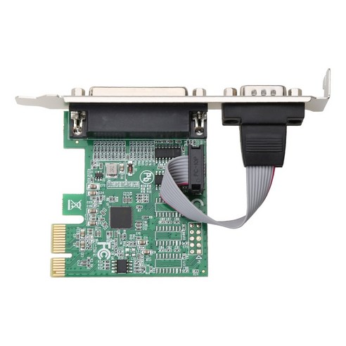 AX99100 1P1S RS232 직렬 병렬 포트 DB25 25 핀 PCIE 라이저 카드 PCI-E Express ...