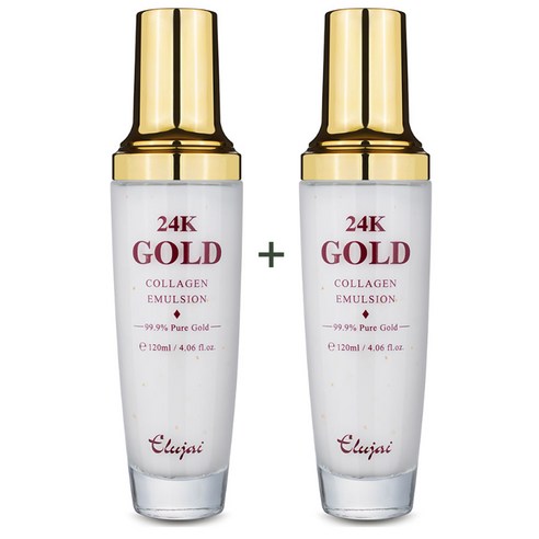1+1 엘루자이 24K 골드 콜라겐 에멀전 로션 120ml 솔직 후기 | 피부 타입별 분석 썸네일