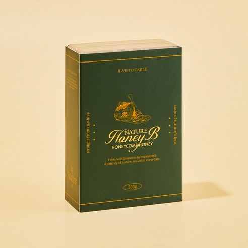 네이처 허니비 벌집꿀 허니콤 자연벌꿀 밀랍벌집꿀 500g, 1개 맛있게 먹은 솔직 후기 - 상품 이미지 3