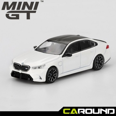미니지티 1092 1:64 BMW M5 알파인 화이트, 1개