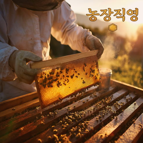 [청순담] 지리산 벌꿀 국내산100% 야생화꿀 사양꿀 2.4kg, 1개 이미지 2