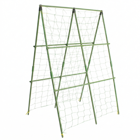 텃밭 지지대 세트 (직경16mm) 식물지지대 오이 토마토 넝쿨지주대, 2번: 90cm x 180cm, 1개