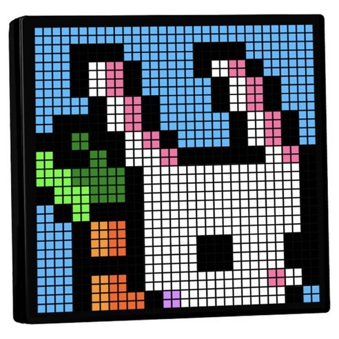 FDUCE 데스크톱 픽셀 스크린 32 x 32px, 1개, 블랙