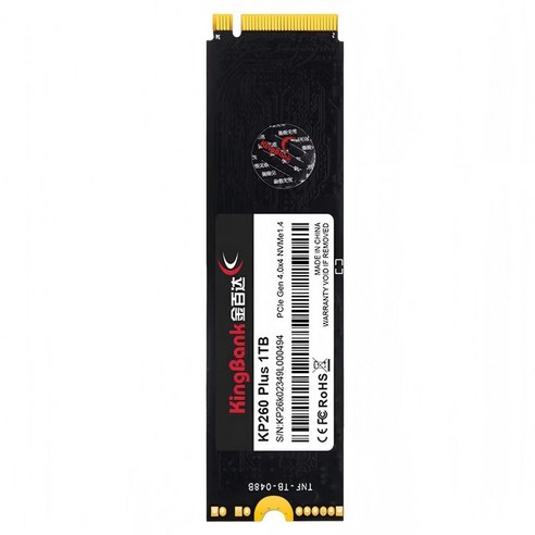 KINGBANK KP260 플러스 NVMe M.2 SSD, 1TB
