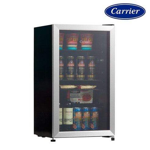 캐리어 미니 쇼케이스 냉장고 94L CVDR94BEM1 개봉기 | 실사용 후기 - 상품 이미지 4