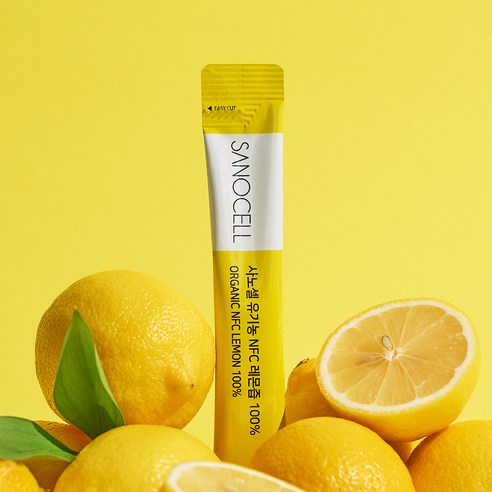 사노셀 유기농 NFC 레몬즙 스페인 Murcia 레몬 100% 375g, 2개 이미지 2