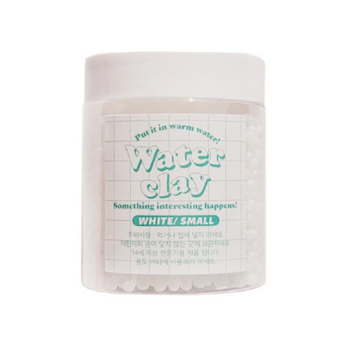 슈가데코 플라스틱점토 워터 클레이물라스틱 만들기, 1개, 85g, WHITE