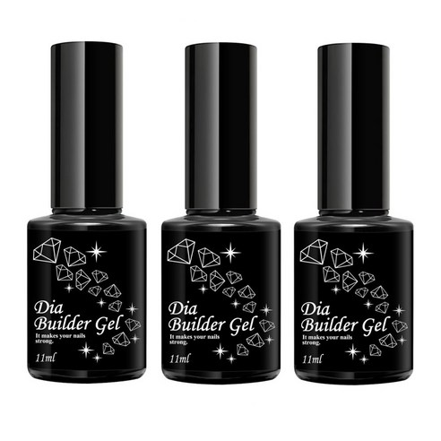 진비 그라시아 다이아빌더젤, 3개, 14ml, 투명