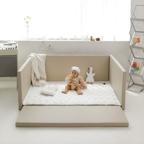 육아의 고단함, 이젠 웃으며 넘길 수 있어요 유아범퍼침대