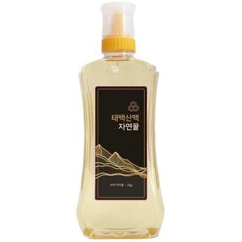 자연에서 온 자연벌꿀 국산 자연산 태백산맥 그린벨트 아카시아꿀, 1kg, 1개