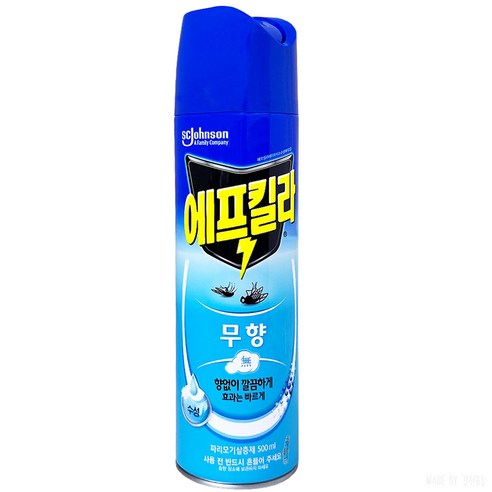 에프킬라 수성 에어로졸 살중제 무향, 500ml, 4개