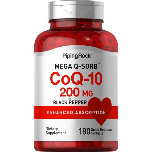 파이핑락 코큐10 200mg 소프트젤, 180정, 1개