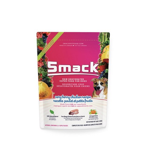 [공식] 스맥 독 베리치킨 250g 디하이드레이티드 강아지사료 스맥사료, 1개