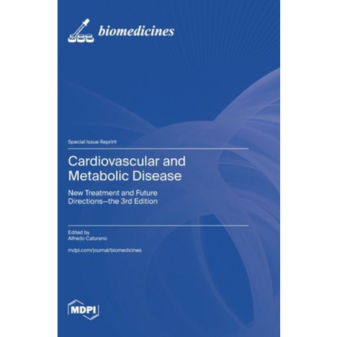 (영문도서)Cardiovascular and Metabolic Disease: New Treatment and Future Directions-the 3r... Hardcover, Mdpi AG, English, 9783725874262