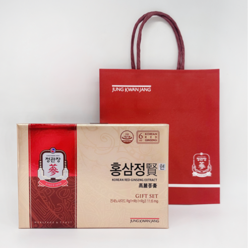 정관장 홍삼정 현 홍삼 선물세트 쇼핑백 증정